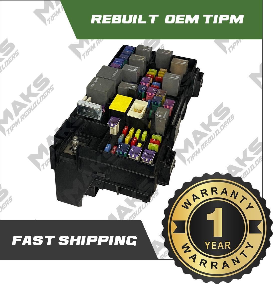 2012 RAM 1500 2500 OEM Rebuilt TIPM Fuse Box 68089323AE