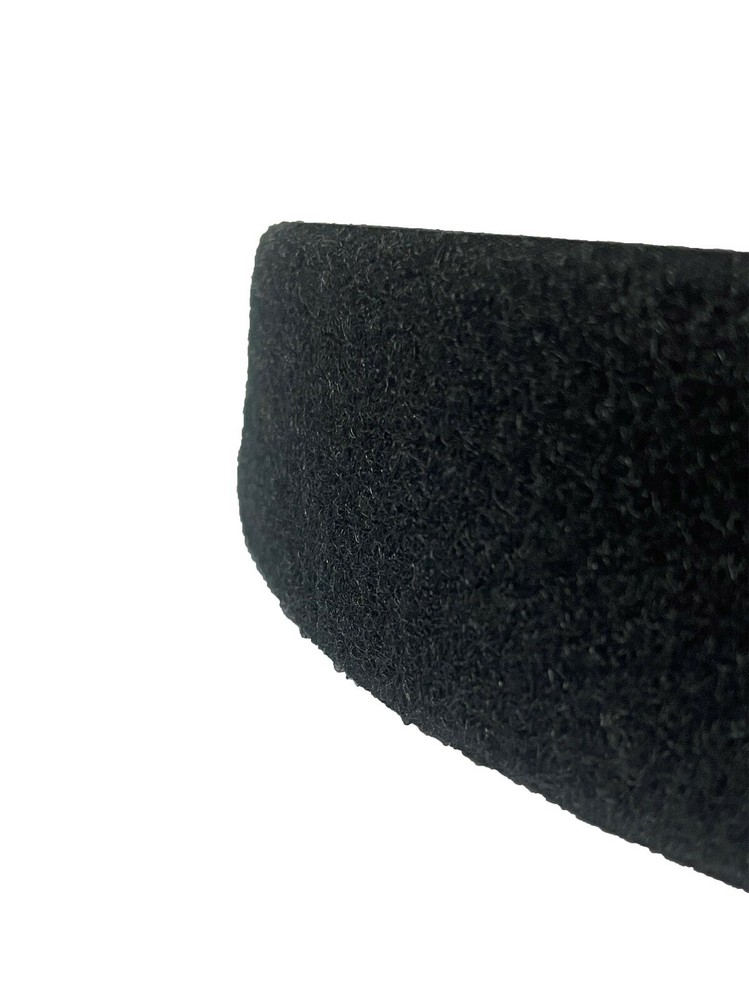 50mm - 2" Black - Loop ( Military / Defence Standard / Fluffy