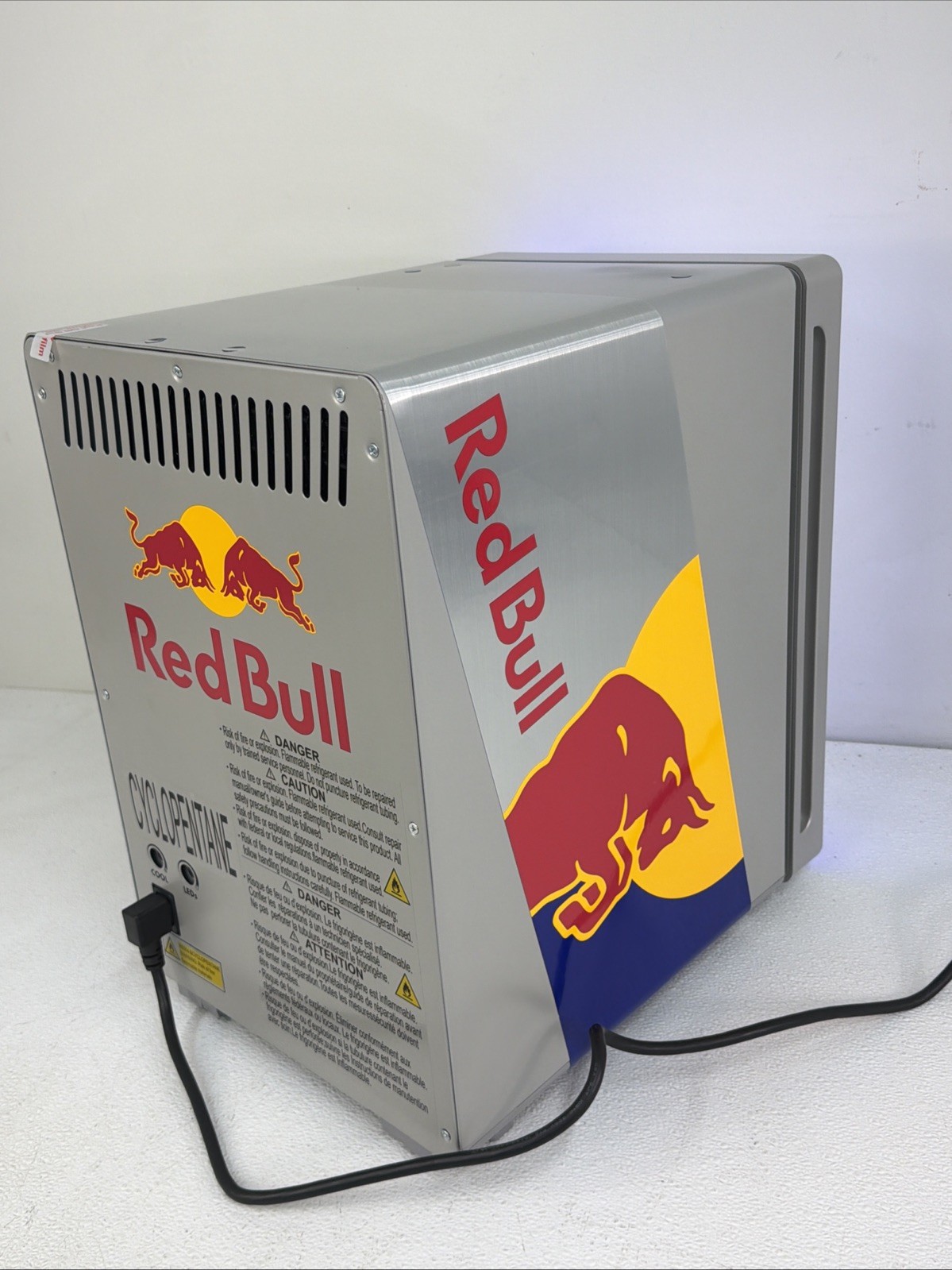Red Bull Mini Fridge RB-GDC BABY ECO LED Refrigerator 115v Rare 2024 Unit