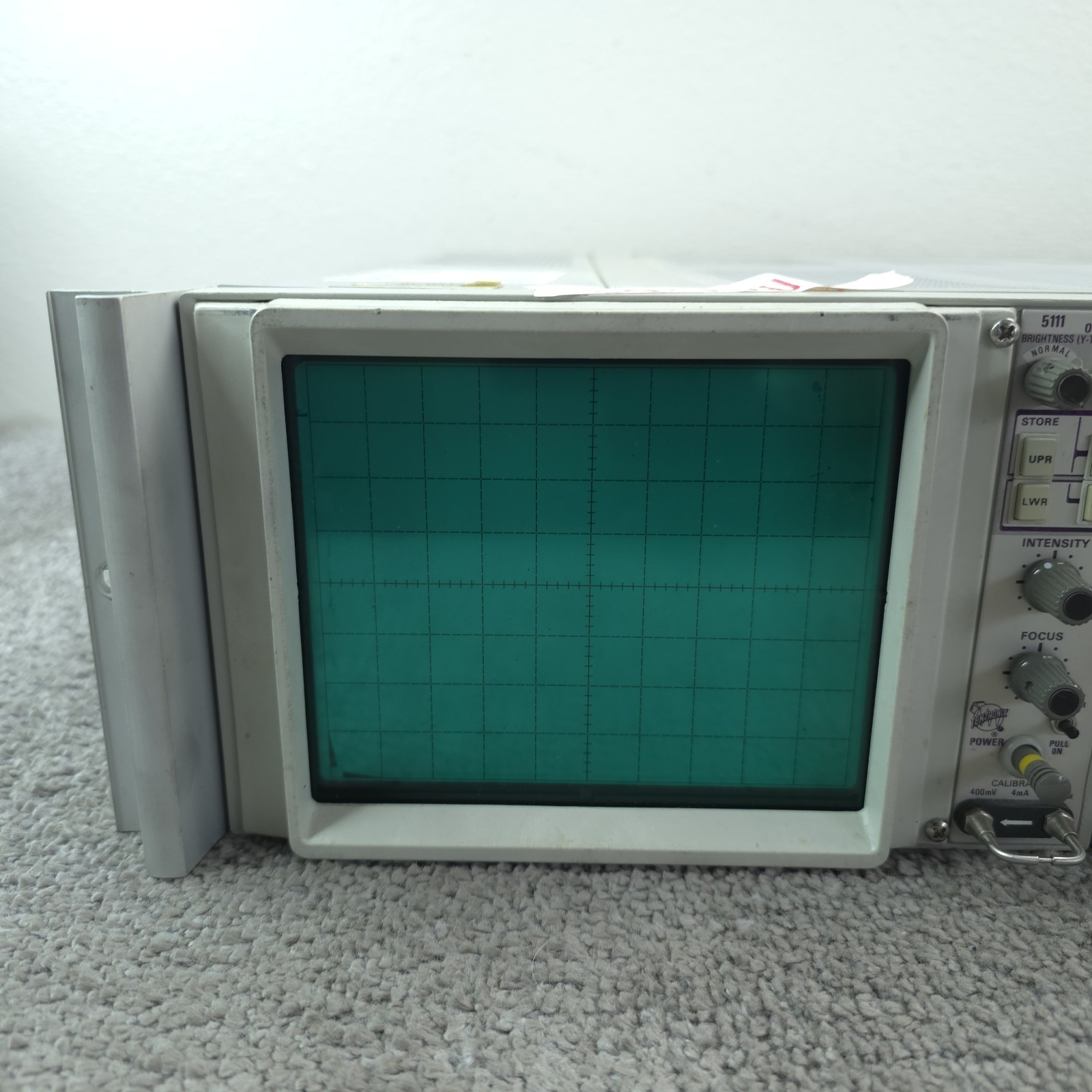 Tektronix 5111 Dual Beam Analog Storage Oscilloscope Biomedical 5A22N Diff AMPL