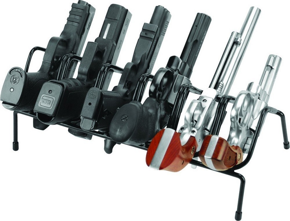 Lockdown Six Gun Handgun Rack Black - 222210