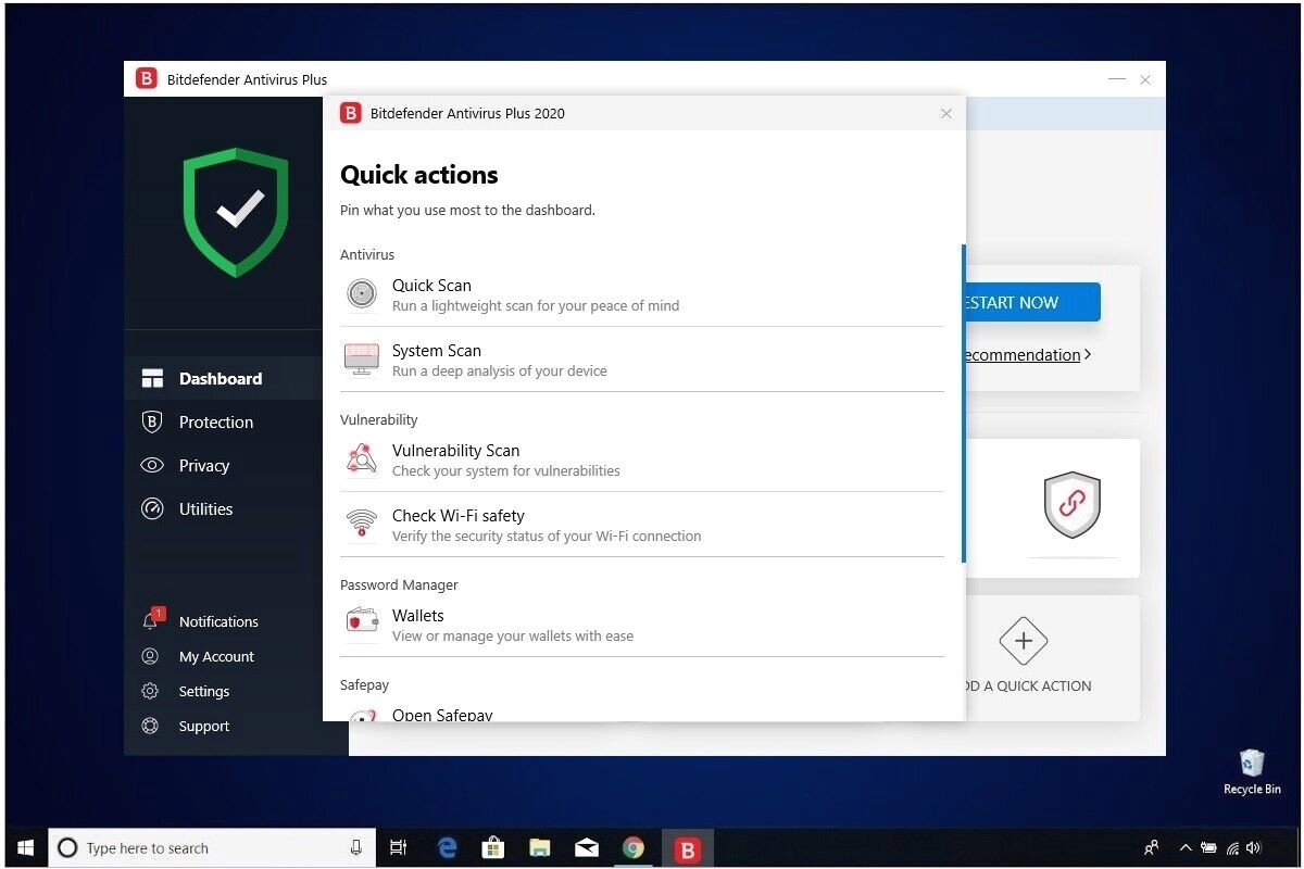 Bitdefender Antivirus Plus | 1 -10 Devices 1-3 Years | Windows Devices Only