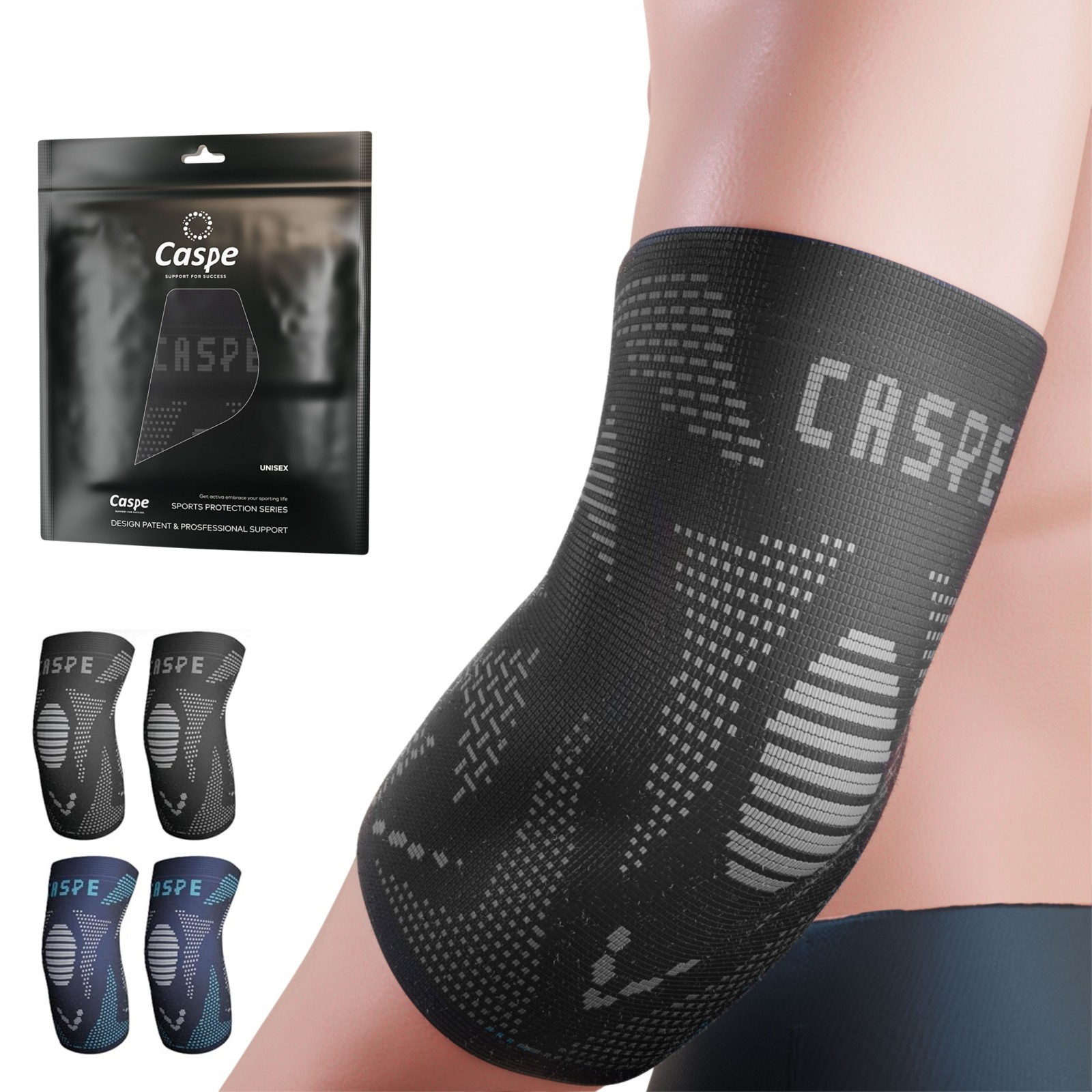2X Elbow Brace Compression Support Sleeve Arthritis Tendonitis Reduce Joint Pain