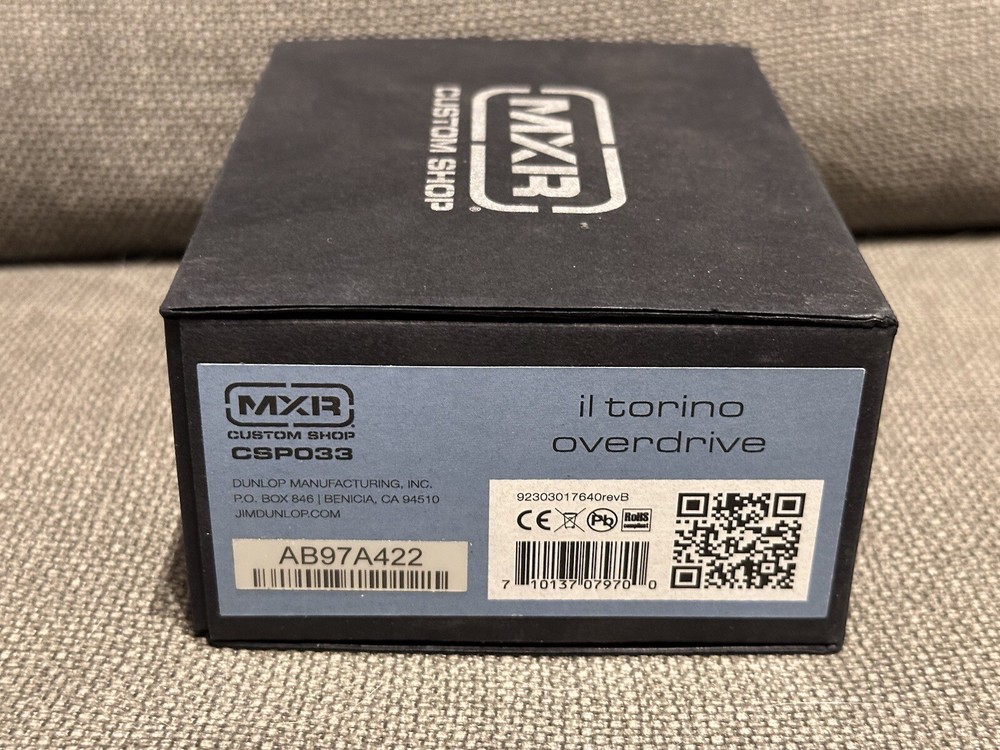MXR il TORINO Overdrive Guitar Pedal