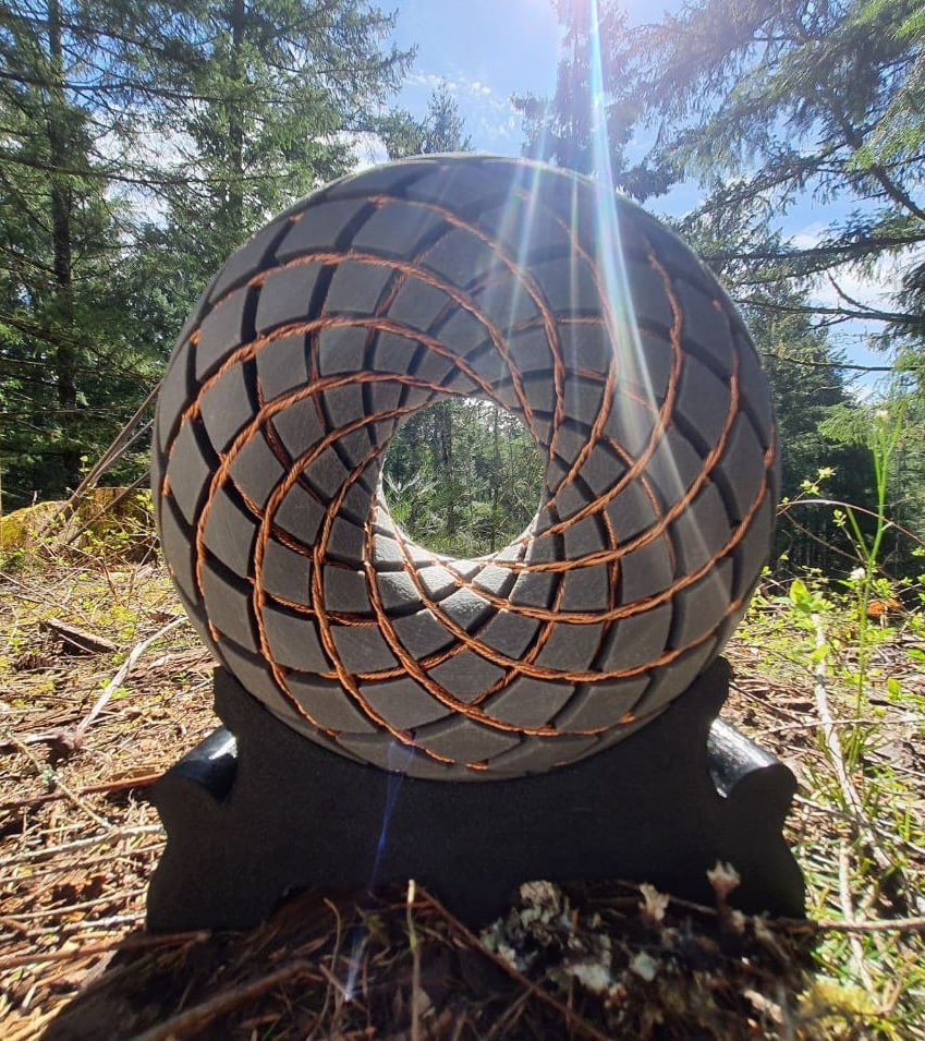 ToruShield PEMF Coil (22.8cm): This is PEMF, Scalar & Zero Point Geometry