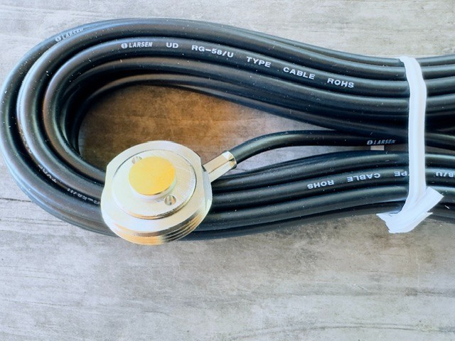 NMO Permanent Mount Cable - 25' RG-58/U