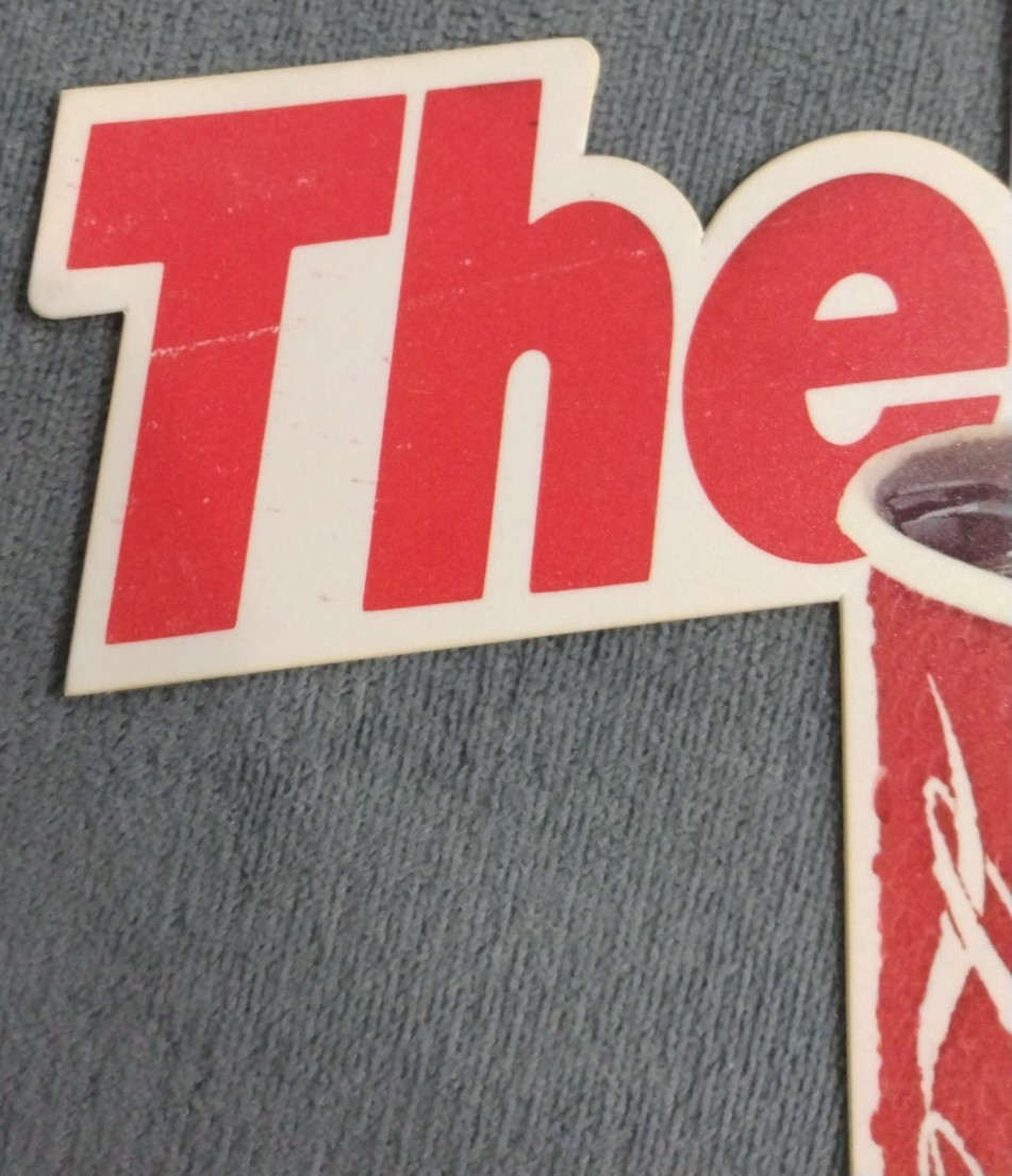 Unused plastic Coca Cola The Big Buy Dangler 24 oz. cup display