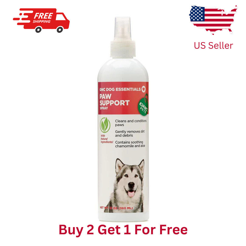 Paw Support Spray GNC Dog Essentials