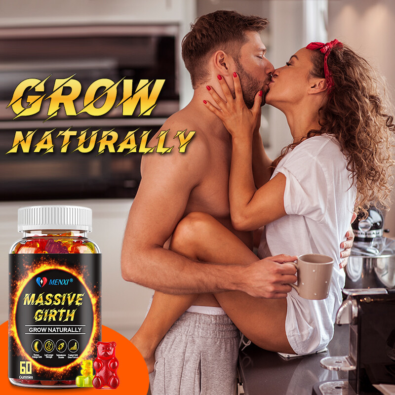 Massive Girth Gummies, Grow Naturally Thicker Bigger Male Enhancing Supplement