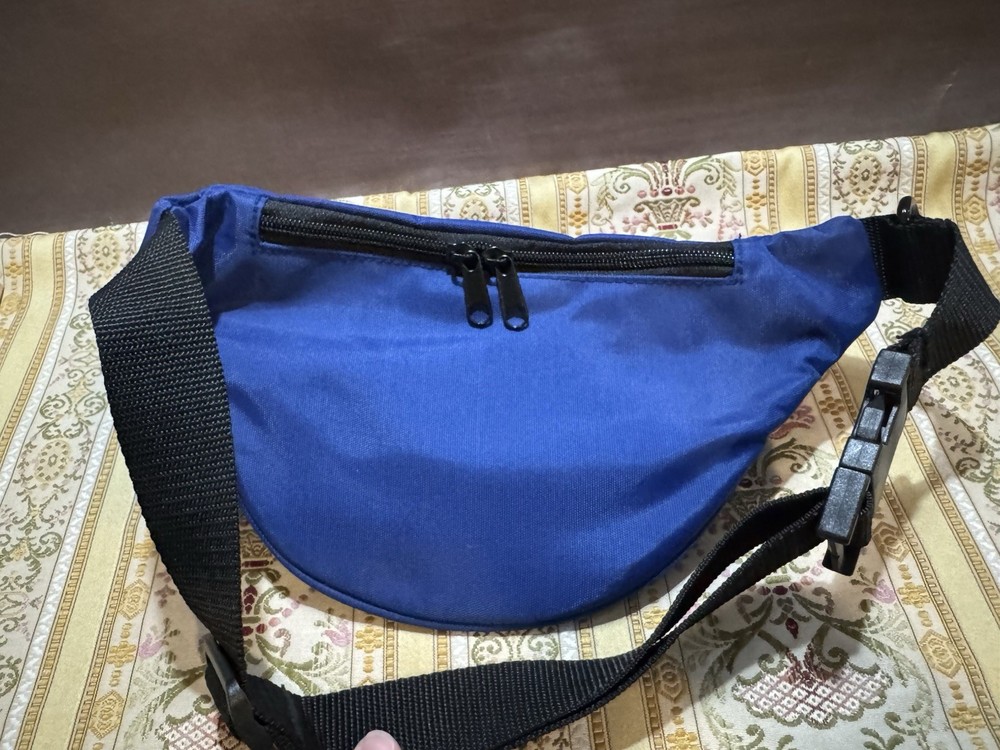 Universal Studios Florida Fanny Pack Blue Bag Retro Vintage EUC