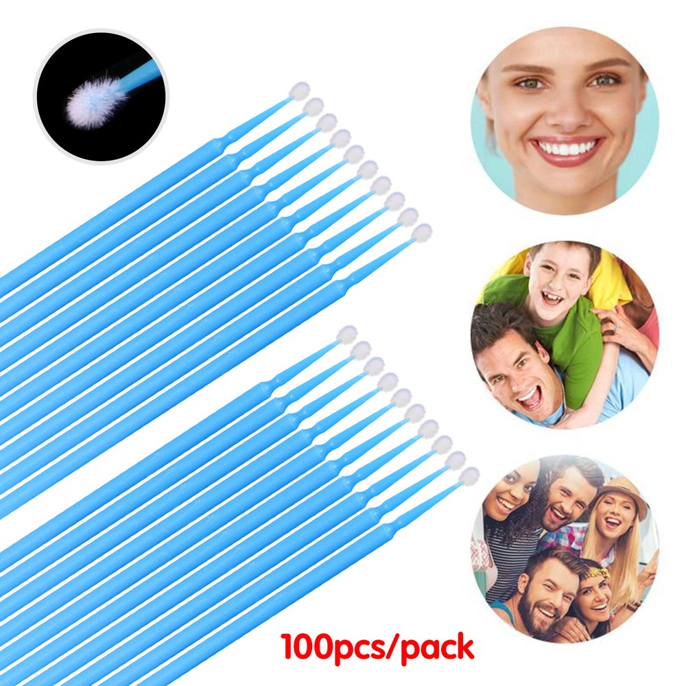 500pc Microbrush Micro Brush Applicator Tips (Regular,Fine,Super Fine) Dental MX