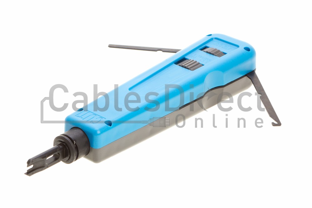 Impact punch down tool 110 / 66 blade network wire cable cat5e cat6 RJ45