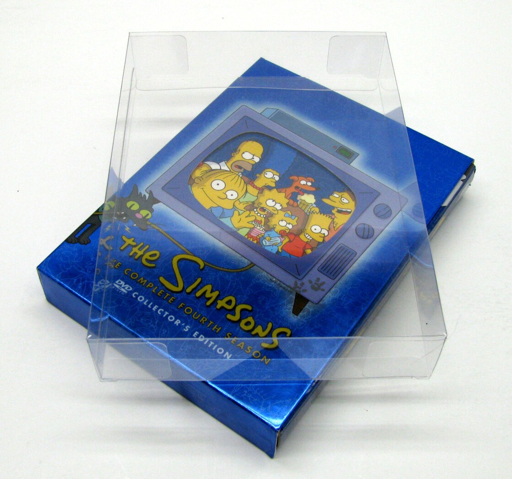 25x DVD OVERSIZED BOX SET (SIZE DVO B) - CLEAR PLASTIC PROTECTIVE BOX PROTECTOR