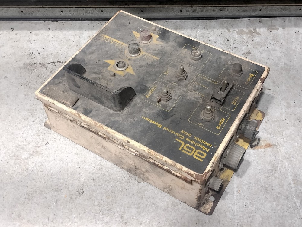 MCS AGL 302 Machine Control System Box Controller Laser Backhoe Dozer