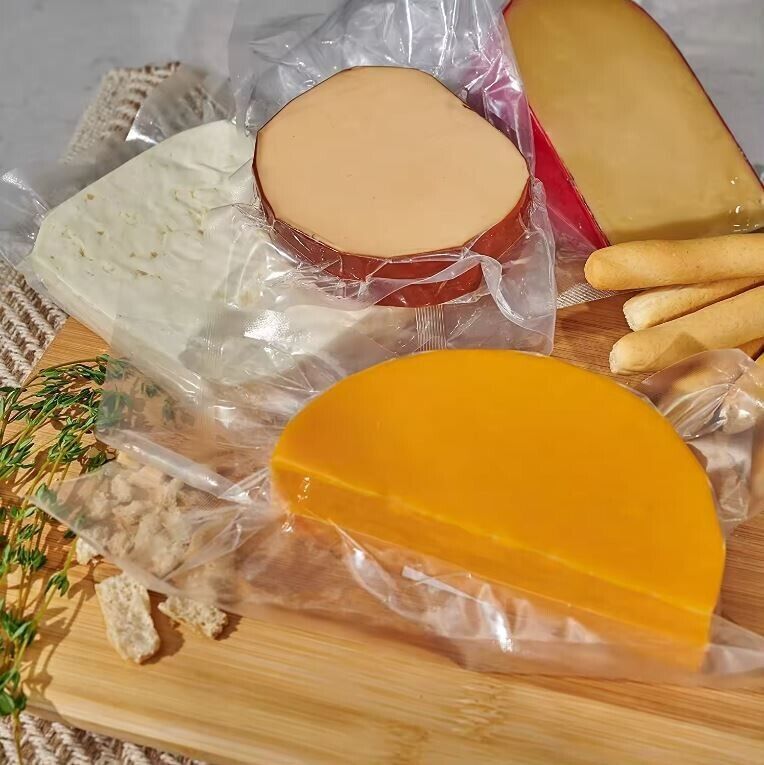 100 packs Vacuum Sealer Bags Poly/Nylon Food Saver Storage Package All Sizes