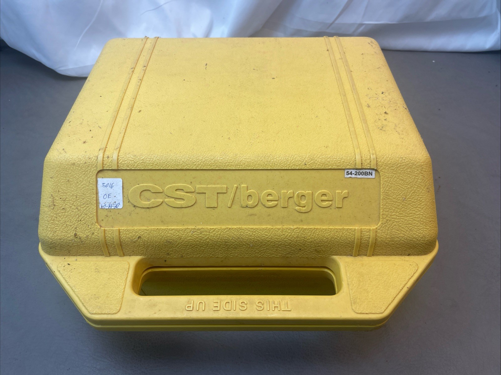 Berger Instruments Surveying Transit Level Model 54-200BN w/ Yellow Hard Case