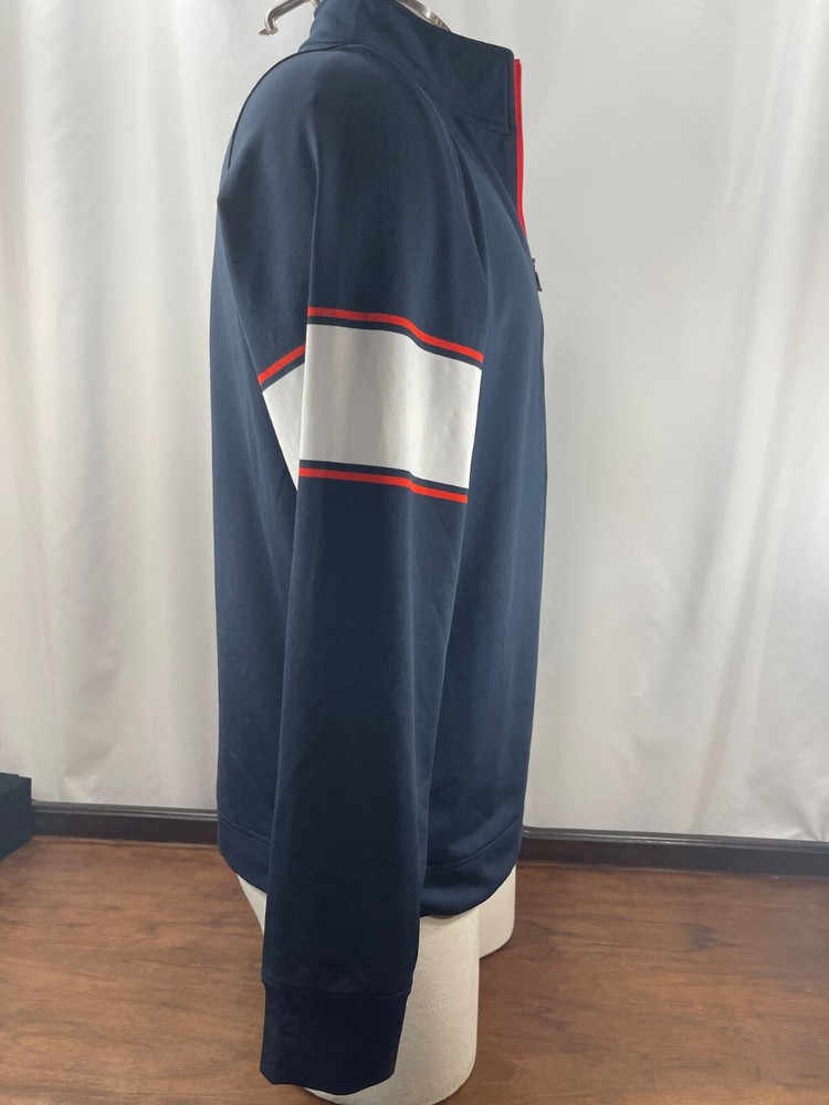 1/4 Zip FootJoy Jacket Sz Med Navy Pullover Performance Stretch Golf