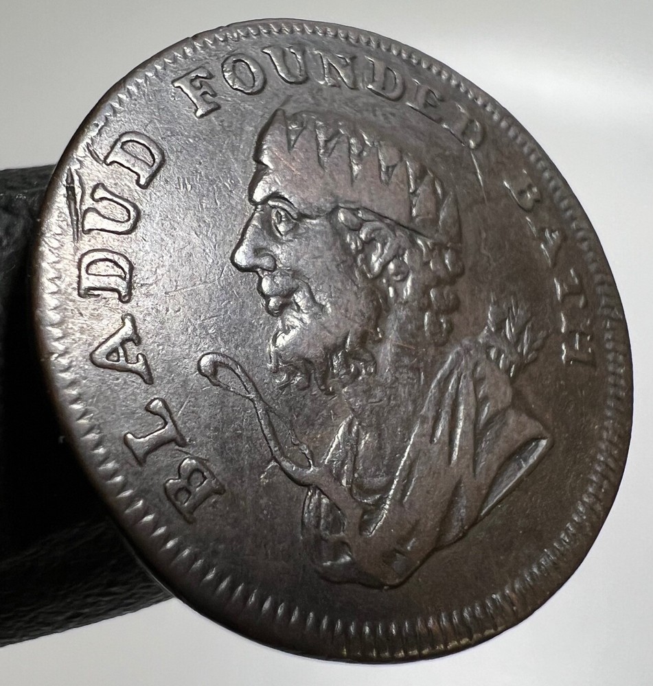 1794 Somerset Bath Farthing Conder Token Great Britain