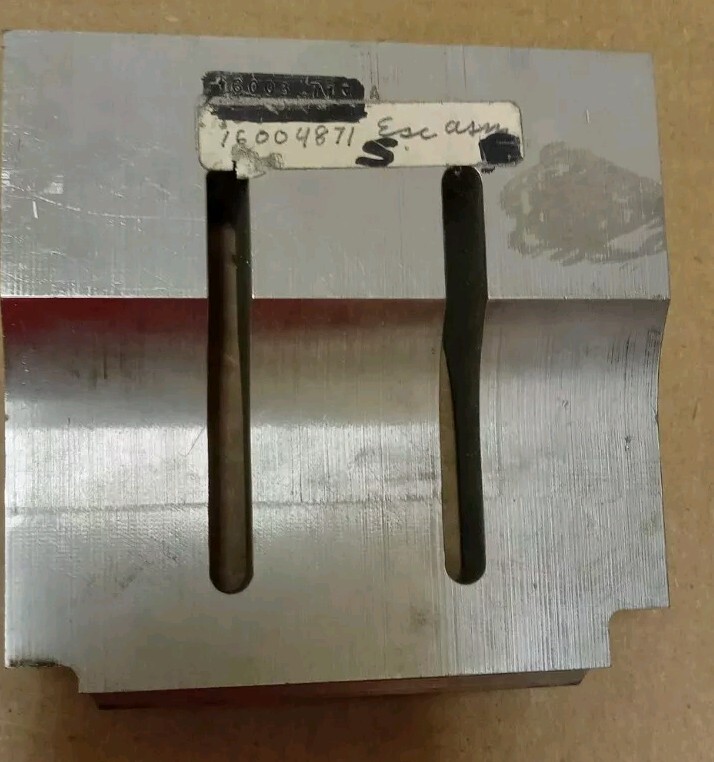 Stepped Rectangular Branson Ultrasonic Sonic Welder Titanium Horn 20 Khz