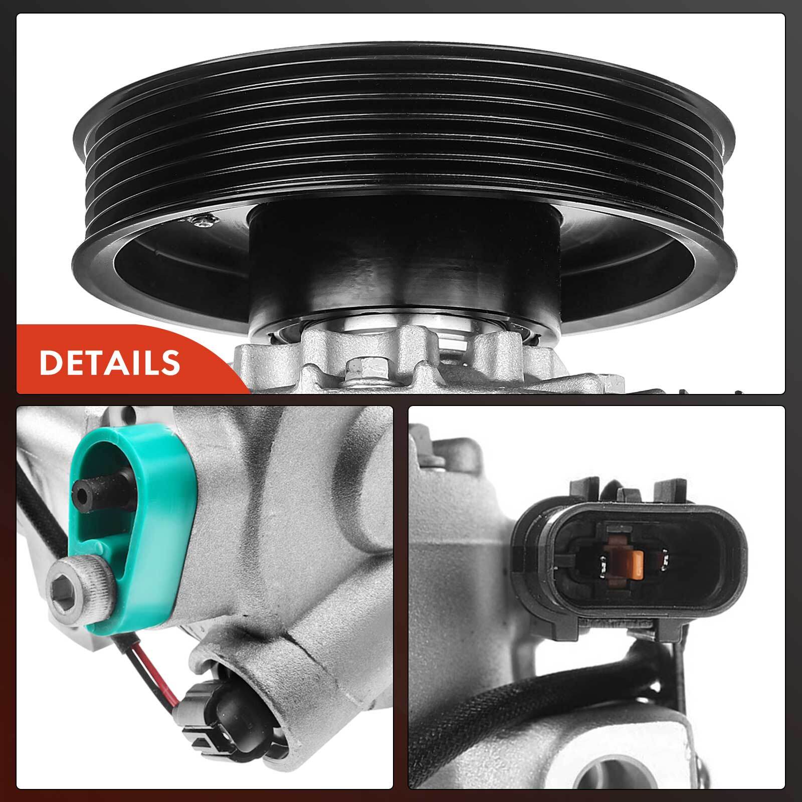 AC Compressor w/ Clutch for Hyundai Accent Kia Rio 2012 2013 2014-2017 L4 1.6L