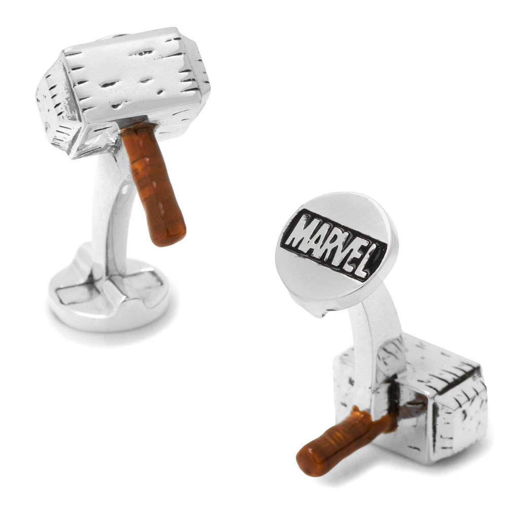 Marvel Thor Mjolnir 3D Cufflinks