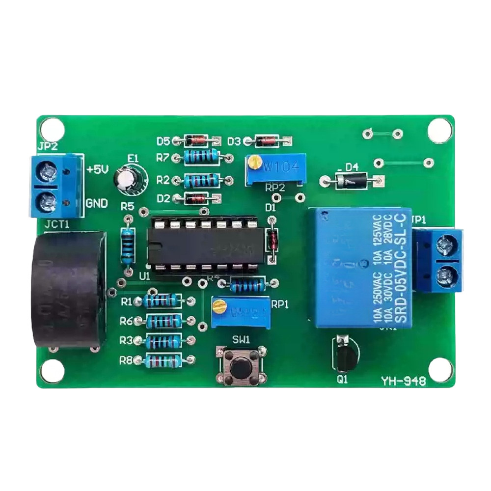 DIY Automatic Power Off Energy Saving Socket Kit for Circuit Welding Practice