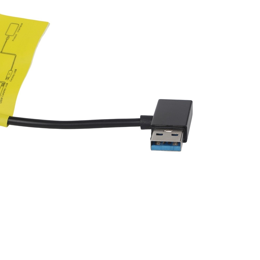 USB Splitter YCable for Power Data Use in For Android Auto For Carplay