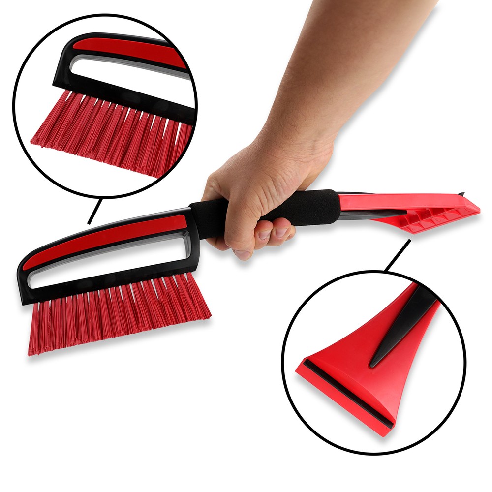 Heyner Premium Eiskratzer SnowStar M Light Pro mit Softgriff und Besen