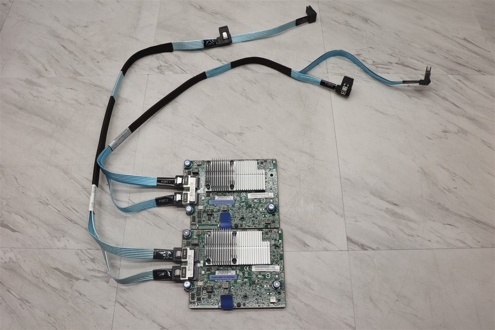 2 LOT - HP Smart Array 749796-001 P440AR/2GB FBWC SAS RAID Controller w/ Cables