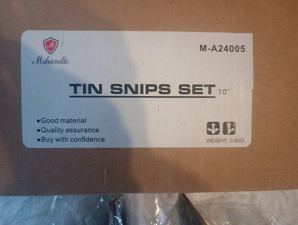 Mshandto 10" Tin Snips Set M-A24005