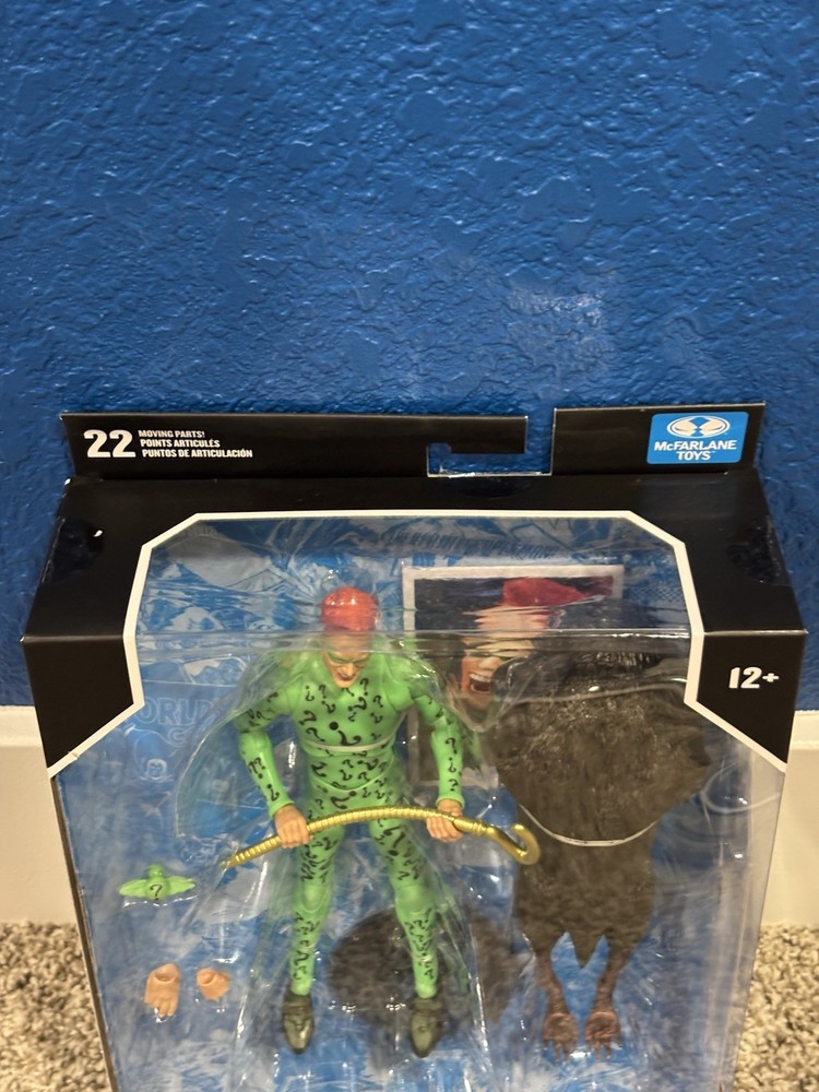 DC Multiverse Batman Forever Riddler Figure & Comic Bundle