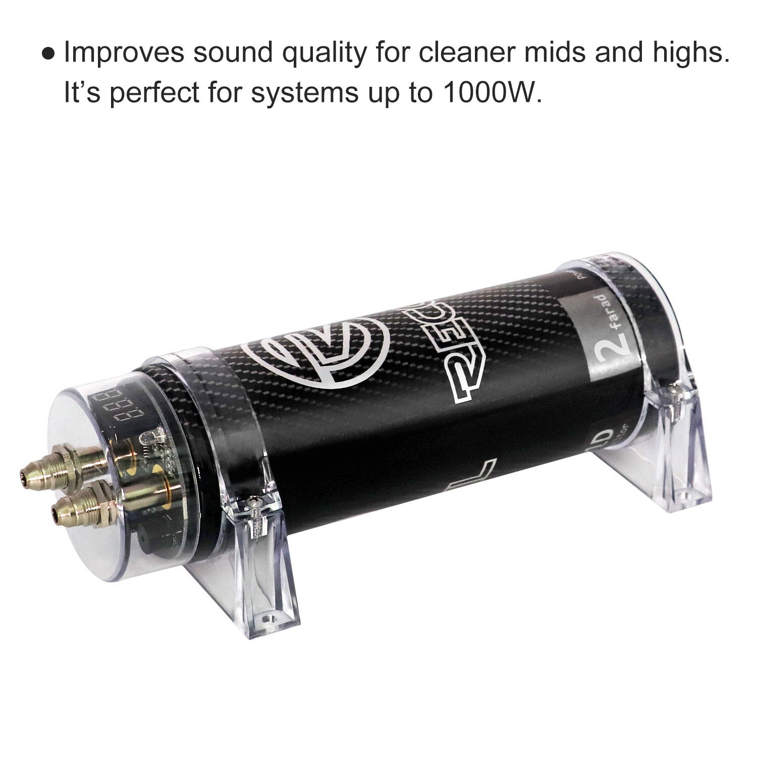 Recoil R2D 2.0 Farad Car Audio Energy Storage Reinforcement Capacitor