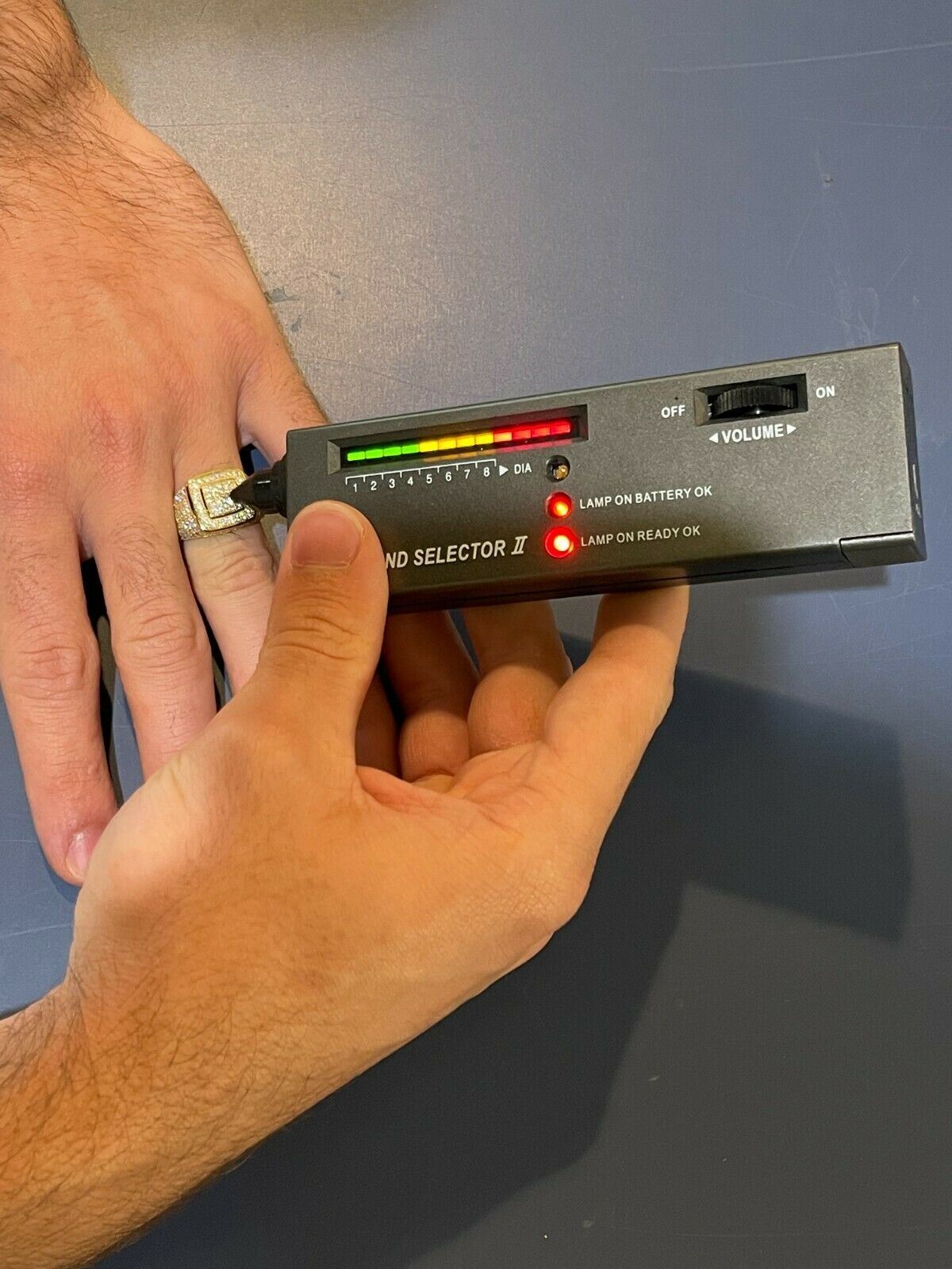 Real 14k Gold Plated Men Hip Hop Iced 1.8ct Moissanite Ring Passes Tester