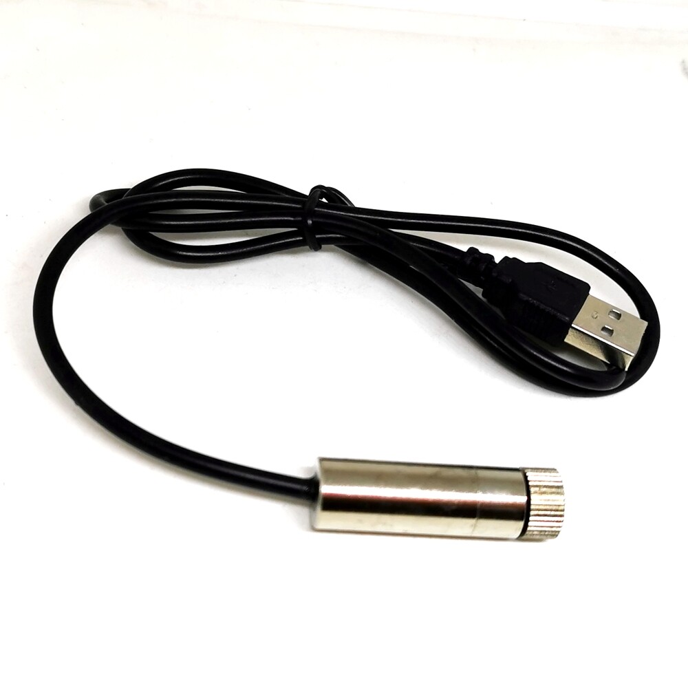 USB adapter 450nm 80mw Focusable Blue Dot/Line/Cross Laser Module Alignment Tool