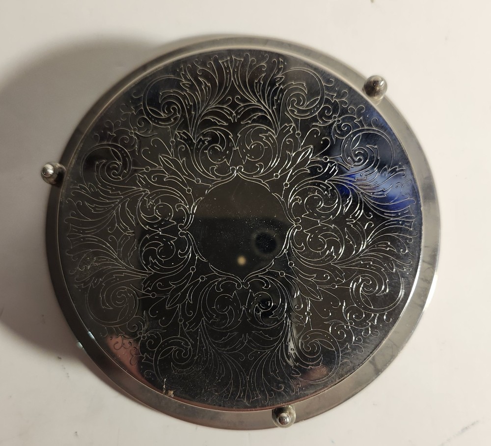 Silver Plated Coasters Set Of 6