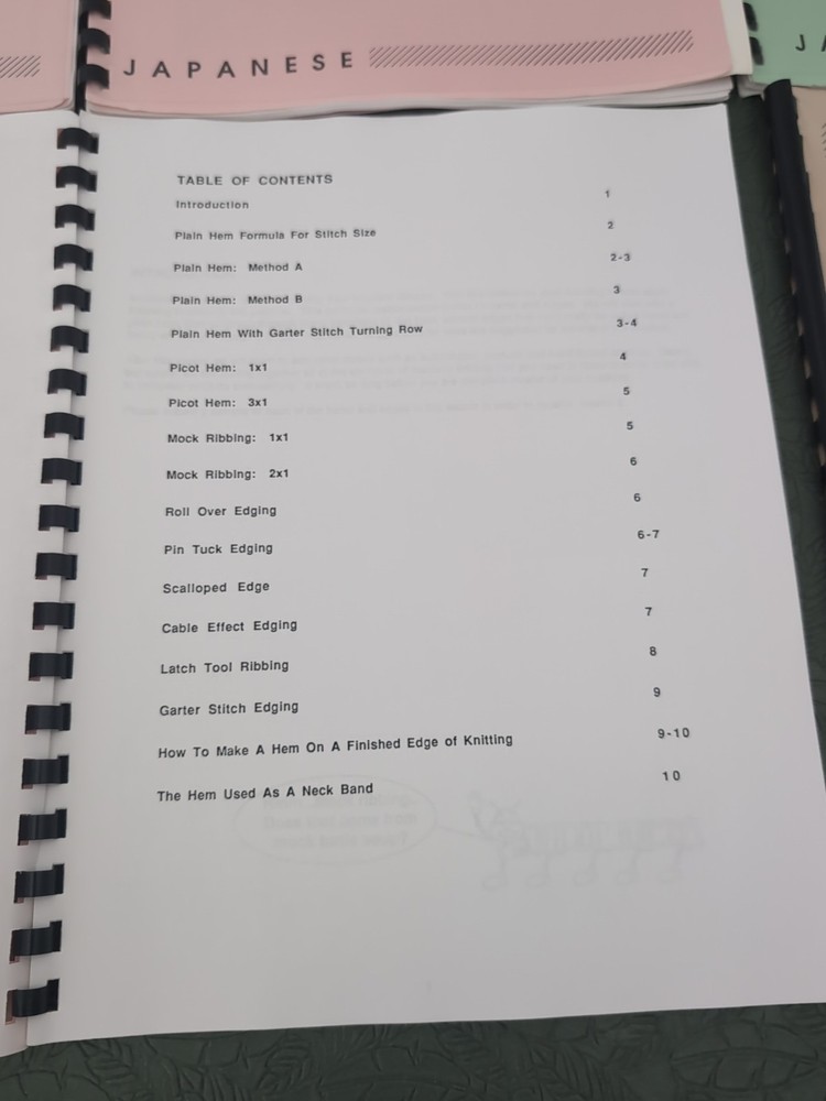 Mastering Your Machine Marlene Correspondence Courses Course #1 Lessons 1-10