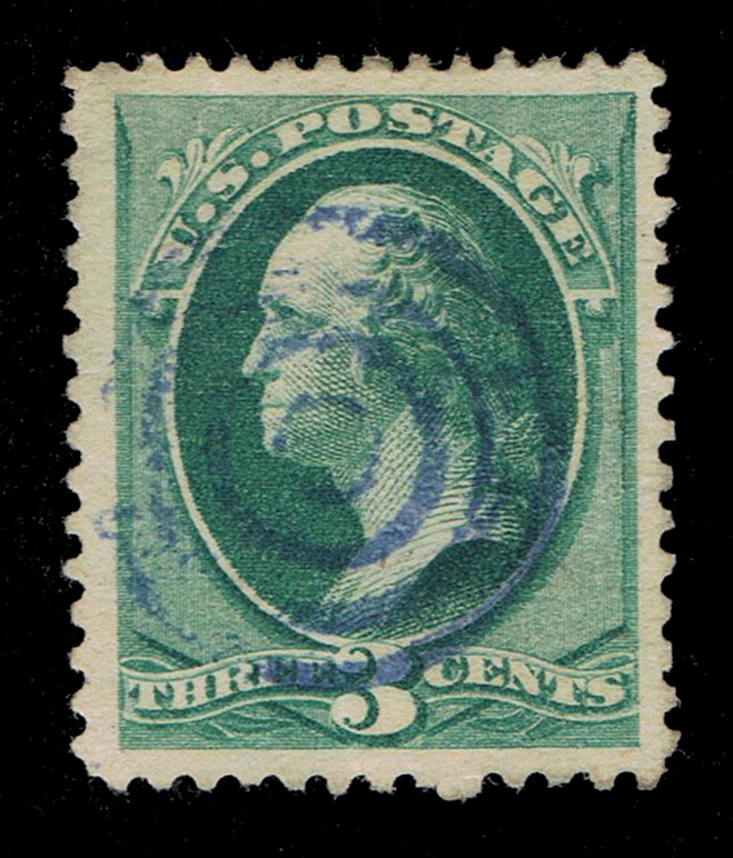 GENUINE SCOTT 184 USED MASSIVE PSE GRADED CERT ULTRAMARINE TARGET CANCEL