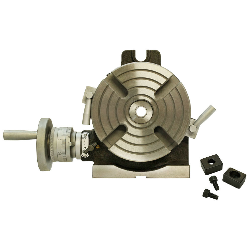 6" Horizontal & Vertical Rotary Table Vernier Reading Milling Drilling