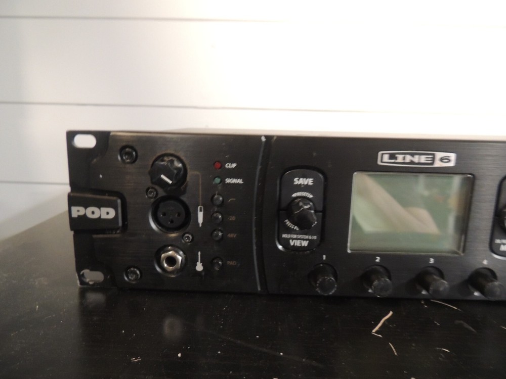 Line 6 HD PRO Multi Effects Rack Rackmount Processor Free USA S&H