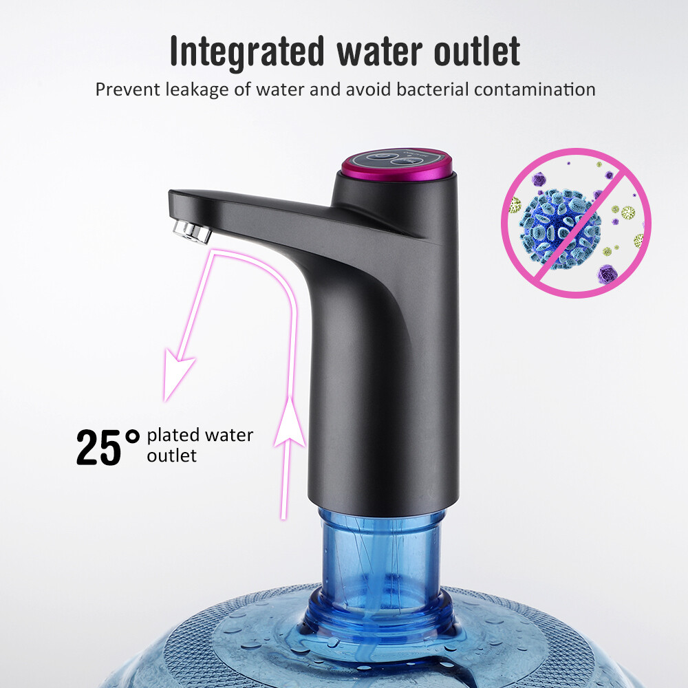 Water Bottle Switch Pump Universal Electric Automatic Jug Dispenser 5 Gallon USB