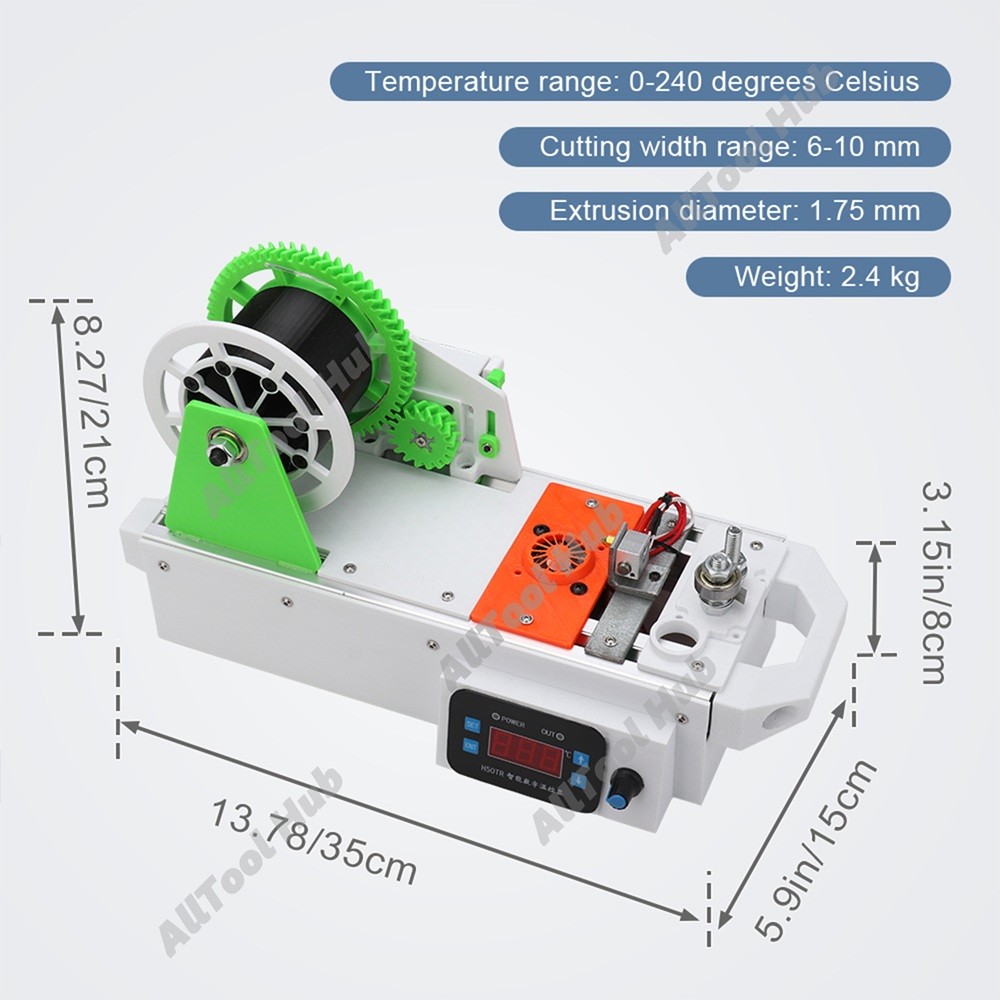3D Printing Filament Extruder Machine Desktop Printer Consumables Maker DIY Kit