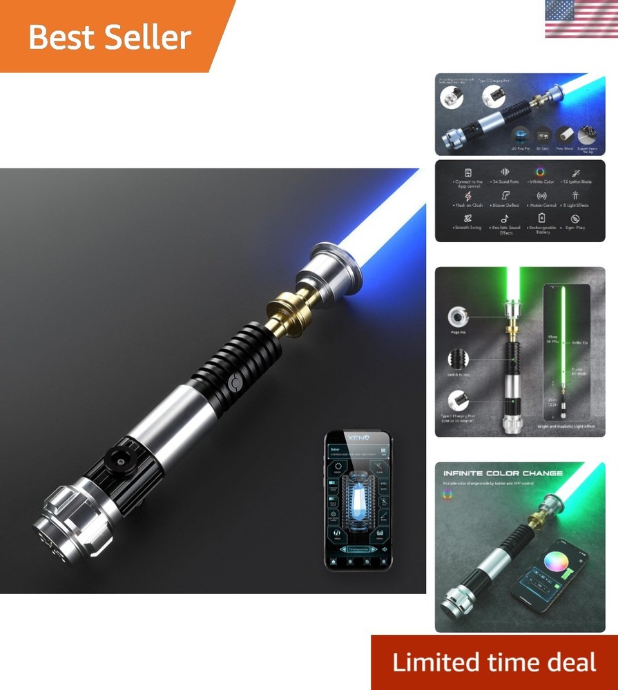 Xenopixel V3 Dueling Lightsaber - Motion Control & Customizable Effects