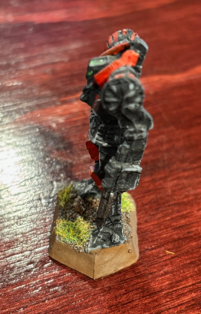 Battletech Painted Plastic Miniature "Zeus" Wolf's Dragoons Based