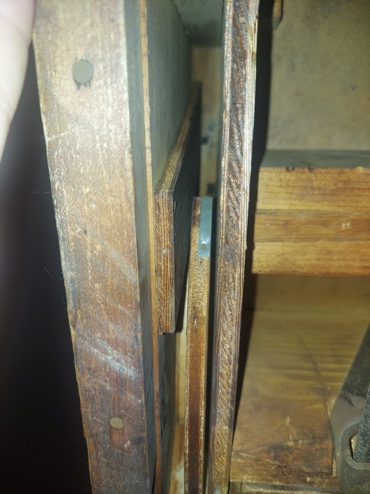 1930's antique 1 cent arcade flipperless pinball table