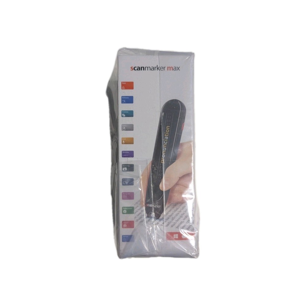 Scanmarker Max Pen Scanner Wireless OCR Digital Highlighter With Flash Cards