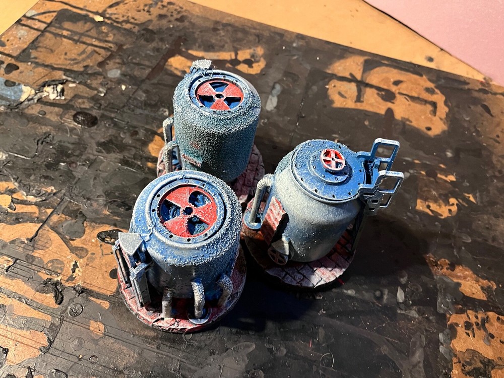 Sci-Fi Terrain pieces .30 – Tabletop Gaming scratch built.