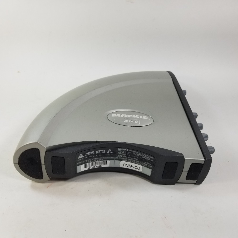 Mackie XD-2 Spike Powered Recording System NO POWER CABLE
