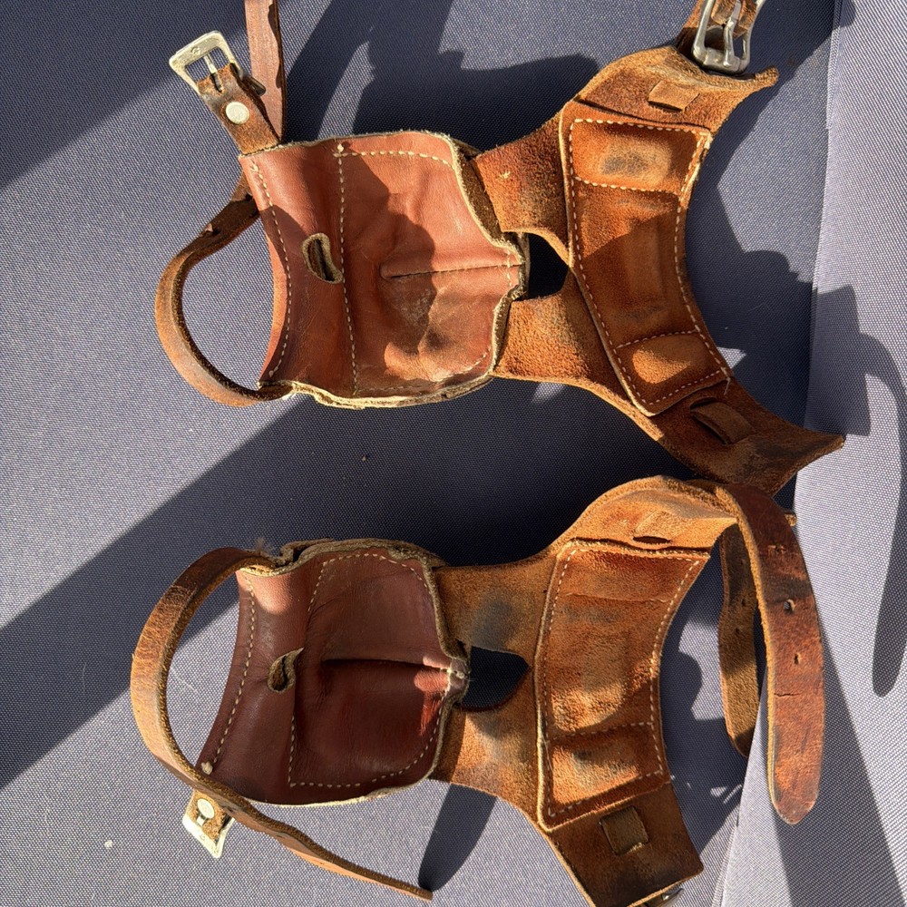 Leather Hind Skid Boots