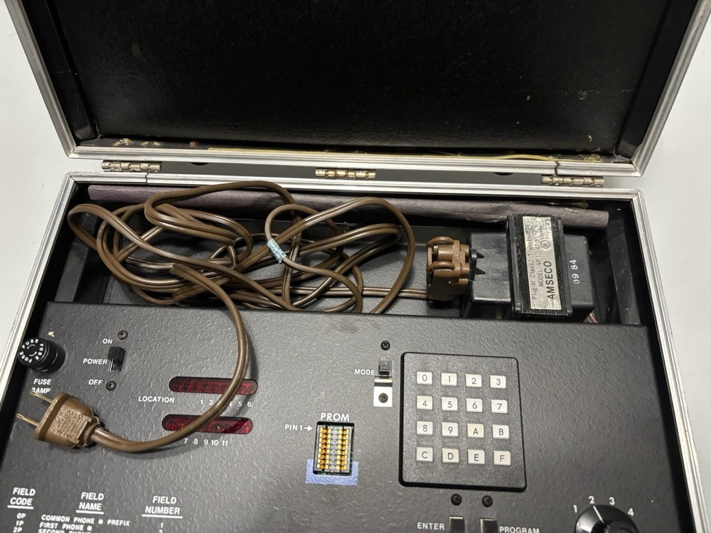 Fire Burglary Instruments 110 Security System Programmer || Untested - FOR PARTS