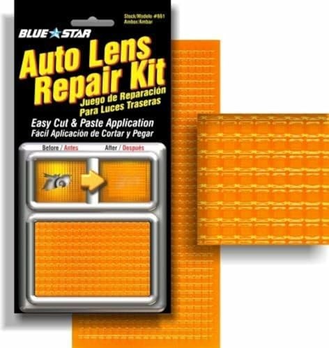 Grid Pattern Auto Lens Repair Kit () Amber